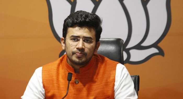 भारतीय जनता पार्टी के सांसद तेजस्वी सूर्या का ऑस्ट्रेलिया में तीखा विरोध भारतीय जनता पार्टी के सांसद तेजस्वी सूर्या का ऑस्ट्रेलिया में तीखा विरोध